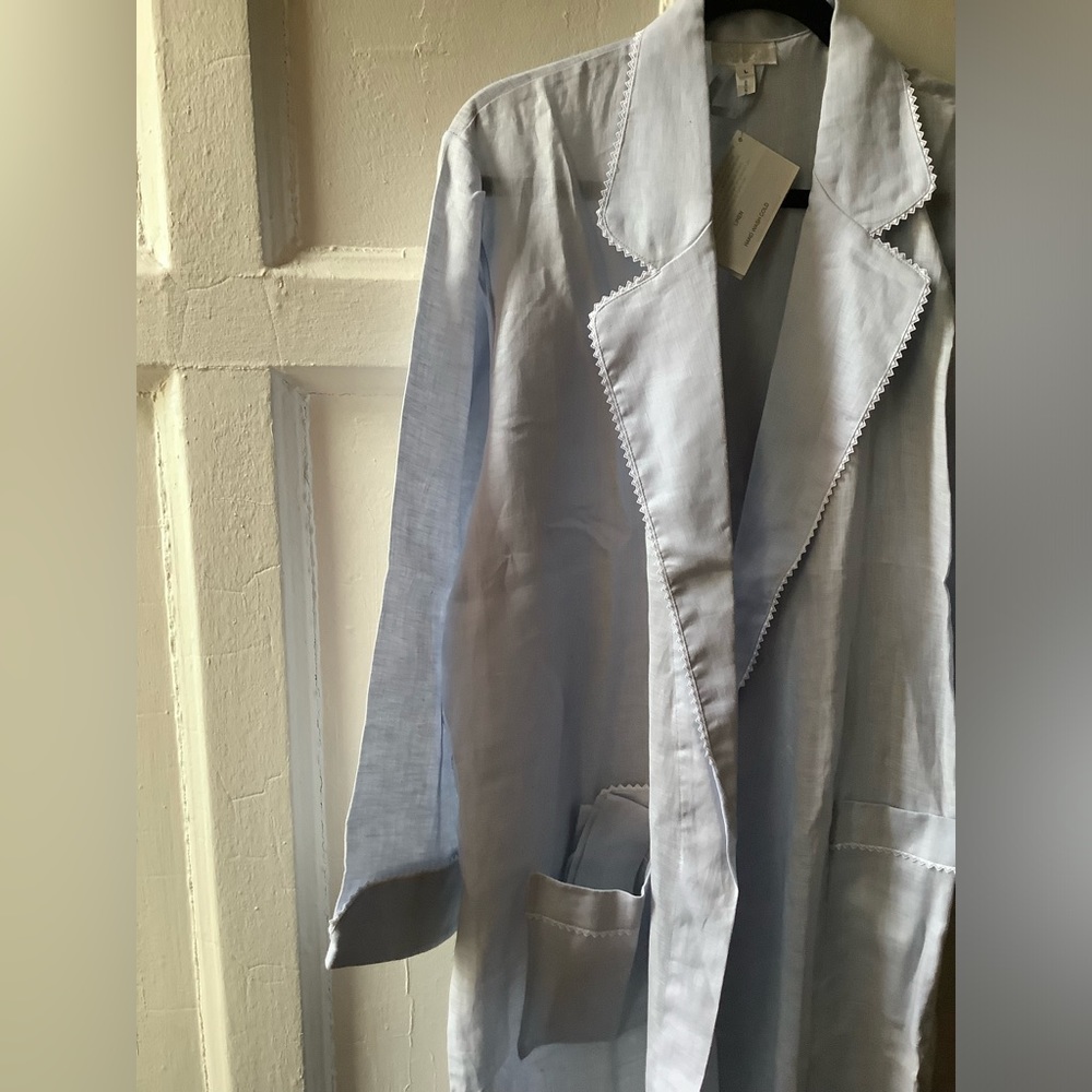 Cocoon by Randi Kristoffersen Ladies Linen Robe - Picture 3 of 11